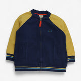 Jumper Zip Up Blue an Yellow with Bumblebee