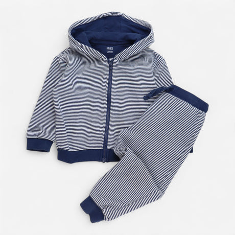 Tracksuit navy striped 