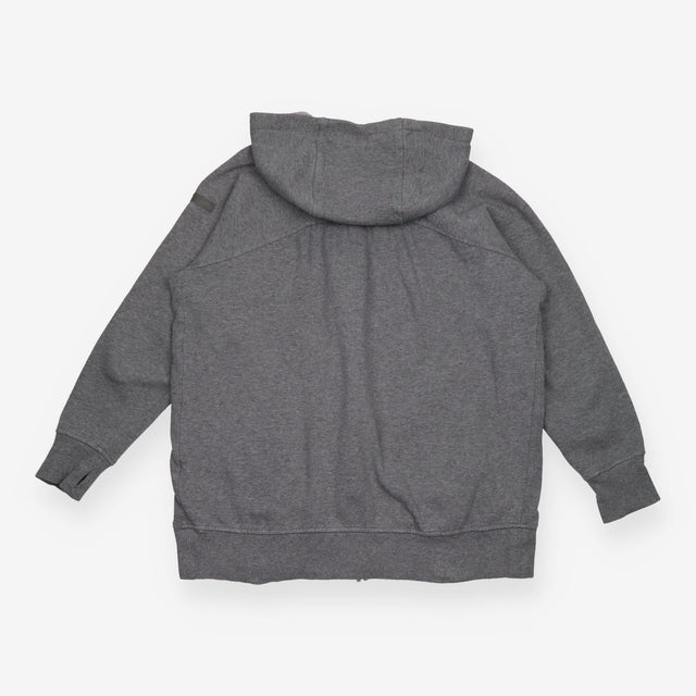 Babywearing Hoodie Grey Marl 3-in-1 Maternity Zip 