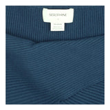 Seraphine Navy Blue Ribbed Knit Crossover Maternit