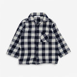 Blue Checked PJ Set