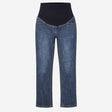 Dark Wash Denim Over Bump Maternity Straight Leg J