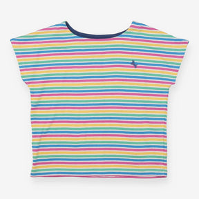 T-shirt colourful striped