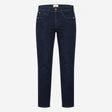 Jeans Dark Blue Indigo Straight Slim Fit Denim