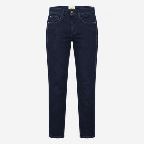 Jeans Dark Blue Indigo Straight Slim Fit Denim