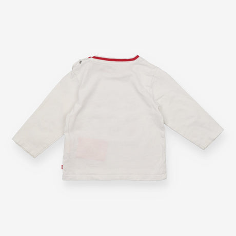 White long sleeve t-shirt happy friends