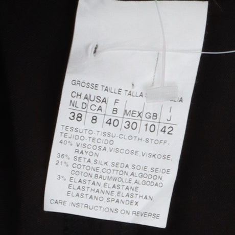 Black skinny trousers with pockets