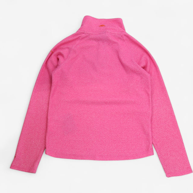 Pink Quarter Zip Fleece