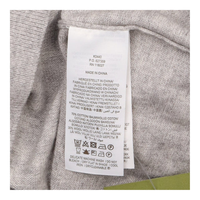 Dress Jumper Fine Knit Grey Striped