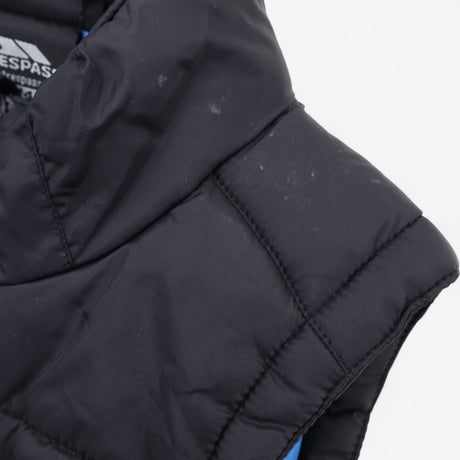 Black padded gilet