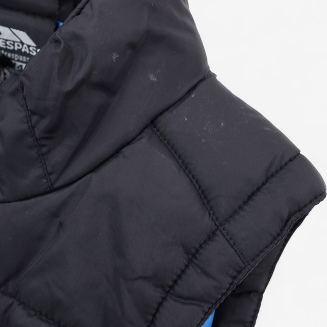Black padded gilet