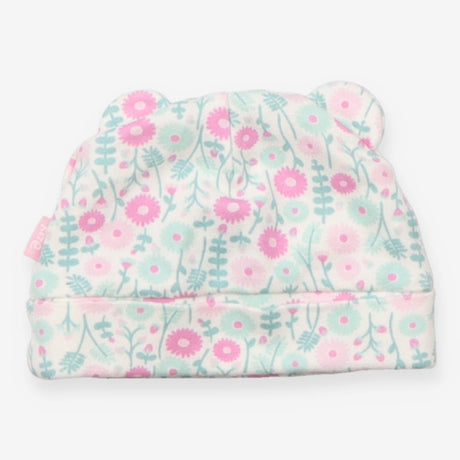 Beanie jersey white long stem flowers