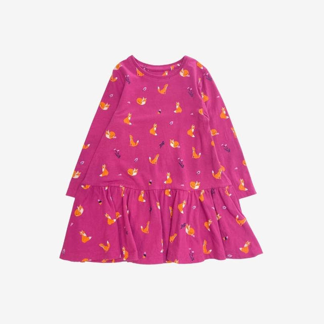 Pink Jersey Fox Dress