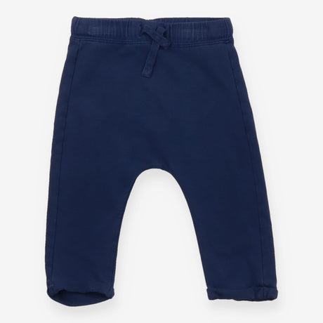 Blue Leggings with Drawstring