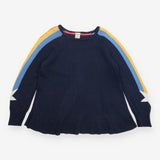 Jumper Navy Rainbow Stripe Shooting Star Organic C