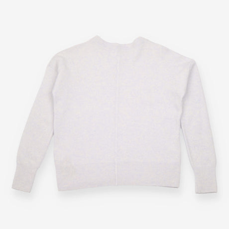 Jumper Grey blue Cashmere Crew Neck Lounge Knit Sw