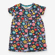 Skater dress navy floral