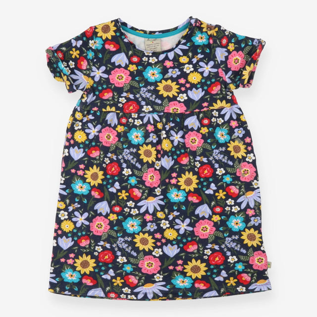 Skater dress navy floral