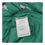 Dress green polka dot