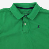Green Polo Shirt Navy Collar