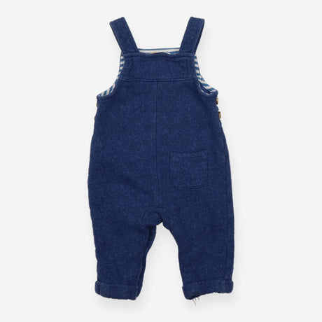 Jersey Dungaree Lined Blue with Fox Face