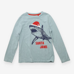 Santa jaws t-shirt