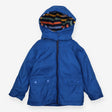 Coat 4 in 1 Raincoat  Blue with Striped Fleece 