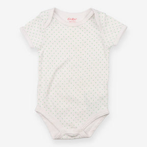 White Polka Dot Bodysuit
