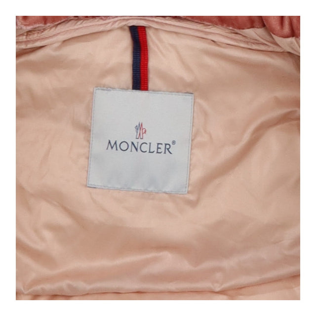 Coat Pink Velour Puffer