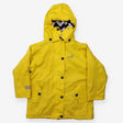 Raincoat yellow with fleece hood