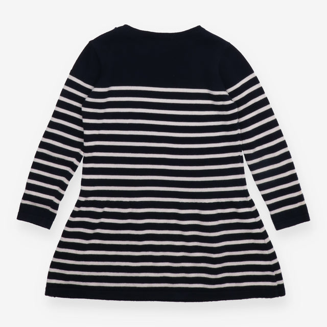 Dress knitted Weekend A La Mer navy white stripes