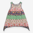 Multi pattern vest top