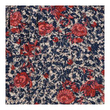 Floral Print Pull-On Woven Shorts Pink Navy