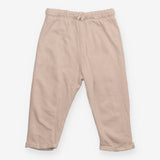 Leggings cream drawstring
