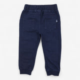 Navy Joggers Navy Ship on Pocket
