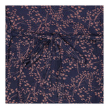 Dress navy blue with pink florals nursing 