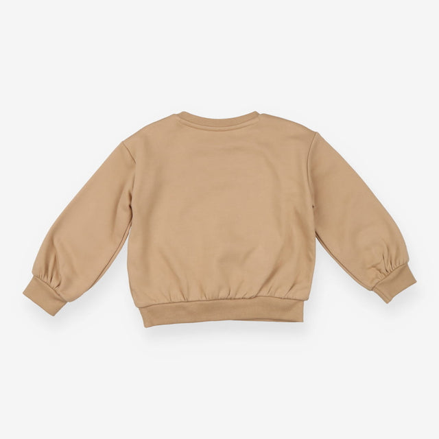 Sweatshirt Beige with nature plant