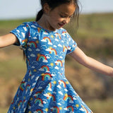 Spring skater dress