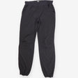 Black Joggers Side Drawstring Cuffable Legs