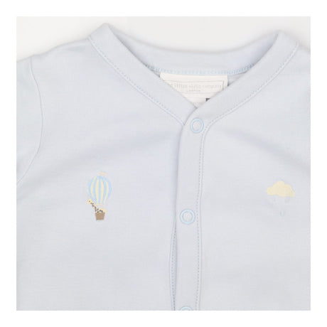 Jersey Sleepsuit Light Blue with Air Balloons and 