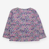 T-Shirt Long Sleeve Purple Berry Ditsy