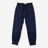 Jeans Pull on Mid Rinse 