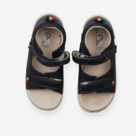 Sandals blue red white blue tags