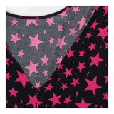 Pink Star Midi Dress – Short Sleeve