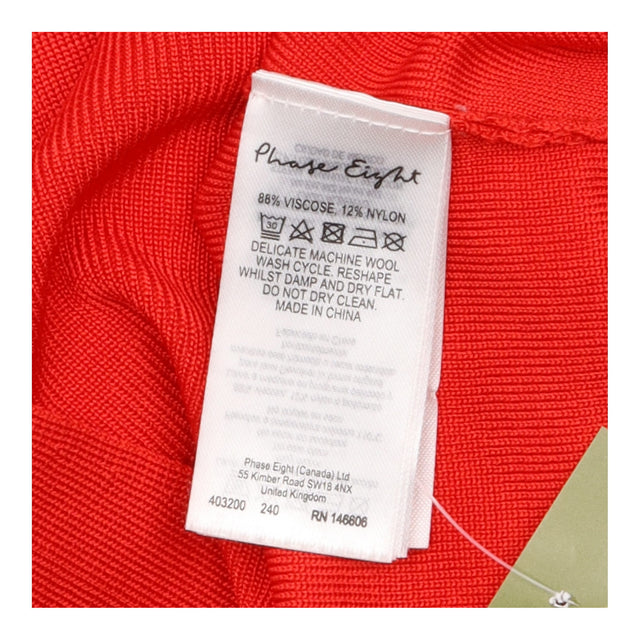 Cropped Bolero Red Open Front