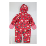 Pink Horses Trailer Lined Puddlesuit