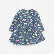 Blue and pink  transport dress 