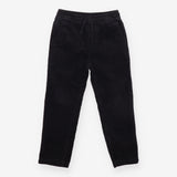 Trousers Cord Black with Pullstring