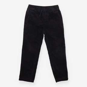 Trousers Cord Black with Pullstring