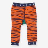 Knit leggings tiger